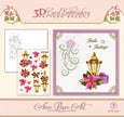 Ann's Paper Art - Embroidery pattern- Poinsettia