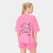 APEXMODE OVERSIZED T-SHIRT — ALPHA ROSE