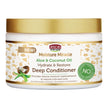 AFRICAN PRIDE ALOE & COCONUT OIL DEEP CONDITIONER 12OZ
