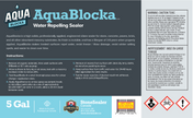 AquaBlocka | Water Based Stone, Concrete, and Wood Sealer