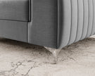 Laurence Modern Accent Chair - Light Grey