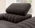 Laurence Modern Accent Chair - Dark Brown