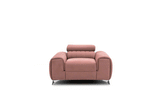Laurence Modern Accent Chair - Plum