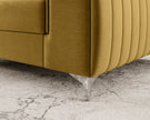 Laurence Modern Accent Chair - Mustard