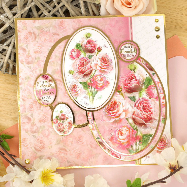 A Rainbow Of Flowers Luxury Topper Collection