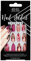 Ardel Nail Addict - Chrome Pink Foil Tips