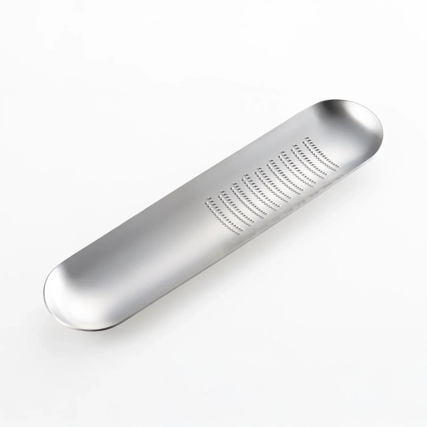 Eatoco Oros Tray Grater – pour le gingembre, le wasabi et le fromage - Fabriqué au Japon