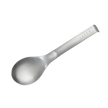 Eatoco Japan Suqu Serving Spoon – Stainless Steel with Hook Handle (230 mm)