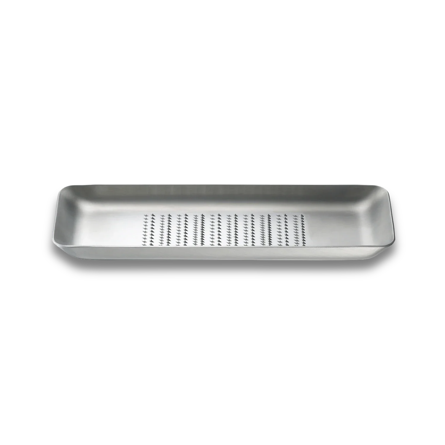 Eatoco Oros L Large Grater – Japanese Stainless Steel Tray Zester & Condiment Grater