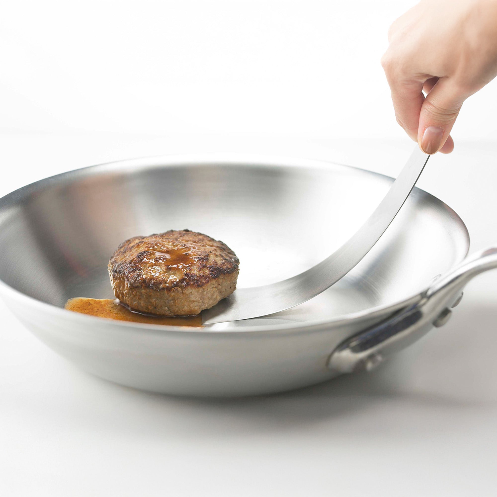 Yoshikawa EAtoCO Tolu Spatula | Stainless Steel, Japan