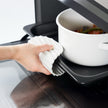 Eatoco Nami Silicone Pot Holder Mat – Heat-Resistant & Non-Slip - Light Grey