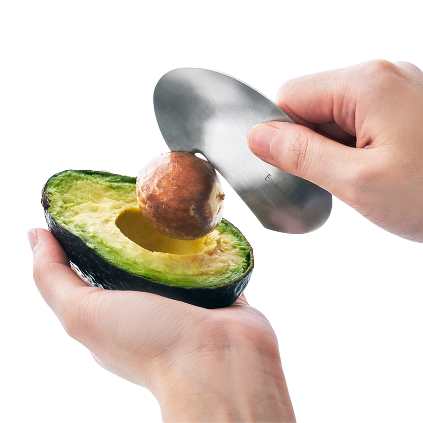 Eatoco Muku Avocado Cutter – Japanese Stainless Steel Avocado & Citrus Tool