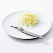 Eatoco Saku Leek Cutter – Japanese Stainless Steel Fibrous Vegetable Tool