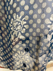 PRG6026 Sheer Avatar Pure Silk Self Pocket Tunic Dress