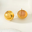 AUGUSTA Gold : Boucles d'oreilles sphériques contemporaines