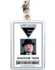 Austin Powers Random Task ID Badge