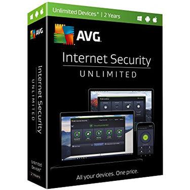 AVG - Sécurité Internet (Nombre illimité d'appareils - 2 ans)
