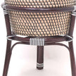 Ayu - Boho Floor Planter On Wooden Stand