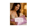 Silk Pillowcase  Lilac (Envelope Style)