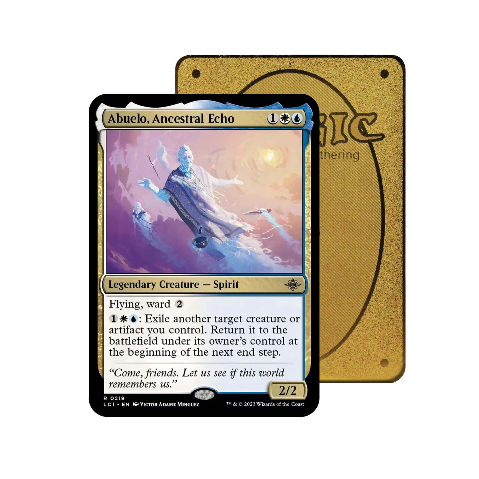 Carte Abuelo, Ancestral Echo Metal Orica