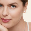 Breathtaking Moissanite Heart Stud Earrings | 925 Sterling Silver