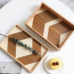 Acacia Wooden Serving Tray Decorative Tray