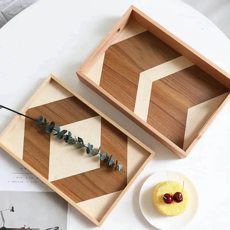 Acacia Wooden Serving Tray Decorative Tray