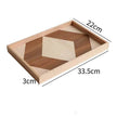 Acacia Wooden Serving Tray Decorative Tray