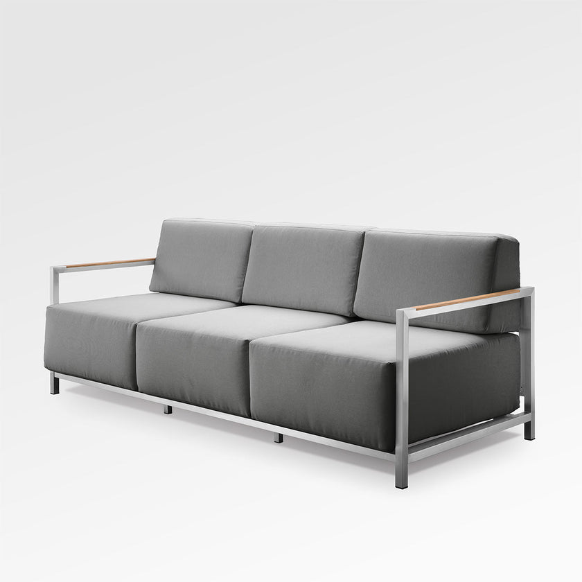 Acacia Lux Sofa with Sunbrella® Cushions