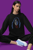 Ace Frehley Inspired Rhinestone Apparel – Rock Band Bling Tee, Hoodie, Long Sleeve & Crewneck for Women | Sparkle Concert Style by Blingdazzel