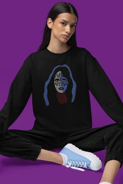 Ace Frehley Inspired Rhinestone Apparel – Rock Band Bling Tee, Hoodie, Long Sleeve & Crewneck for Women | Sparkle Concert Style by Blingdazzel