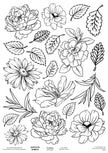 3Quarter Designs A4 Acetate - Floral