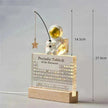 Acrylic Periodic Table: Real Element Samples + Light Base