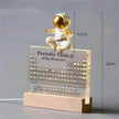 Acrylic Periodic Table: Real Element Samples + Light Base