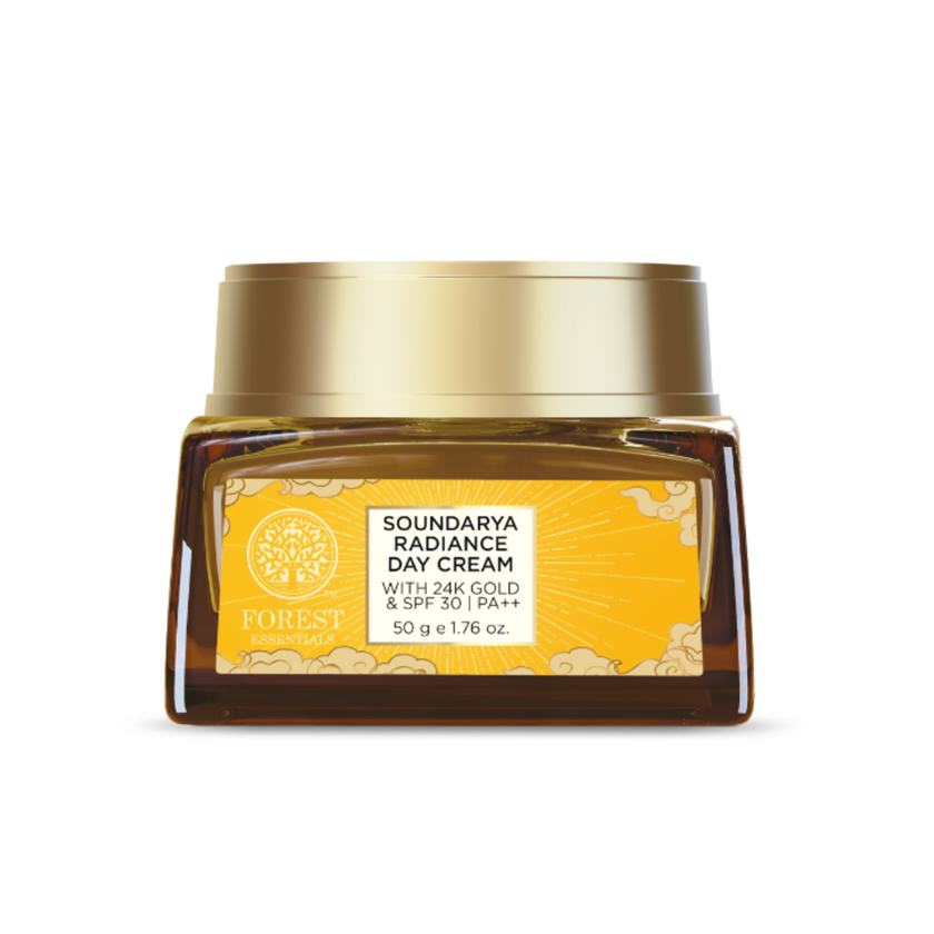 Forest Essentials Soundarya Radiance Cream With 24K Gold & SPF30