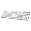 Adesso - Keyboard Wired French Canadian USB-C Slim - - White - AKB-730UW