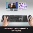 Adesso - Keyboard & Mouse Combo Kit Wireless 2.4Ghz - Black