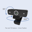 Adesso - Webcam 1080p (CyberTrack K1)