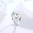 Adjustable Inspire Hand Open Ring