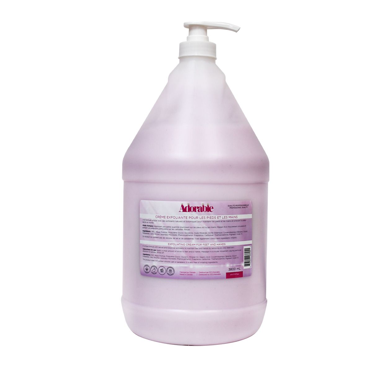 Adorable - Exfoliating Cream Hands And Feet 1 Gallon