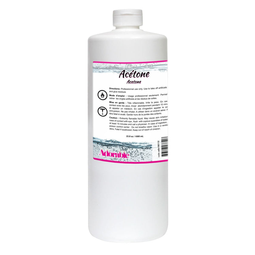 Adorable - Acétone Pure 1 Litre