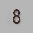 Chiffres flottants d'adresse civique de 10 pouces [1711]