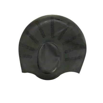 Adults Swimming Silicone Unisex Long Hair Waterproof Caps