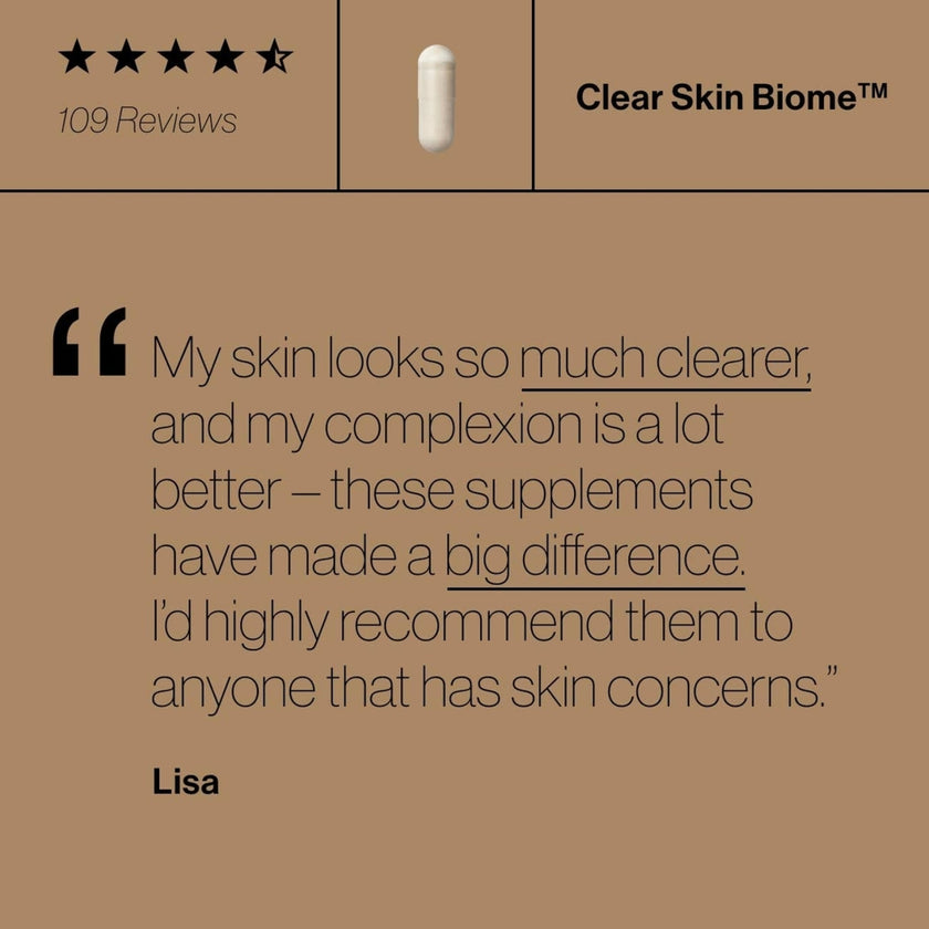 Advanced Nutrition Programme SCB4 Skin Clear Biome (60 capsules)