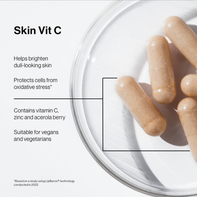 Advanced Nutrition Programme Skin Vit C (60 Capsules)