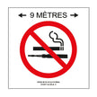 Affiche plastifiée 6x6 signalétique commerce