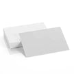 Affichette en PVC blanc, 2