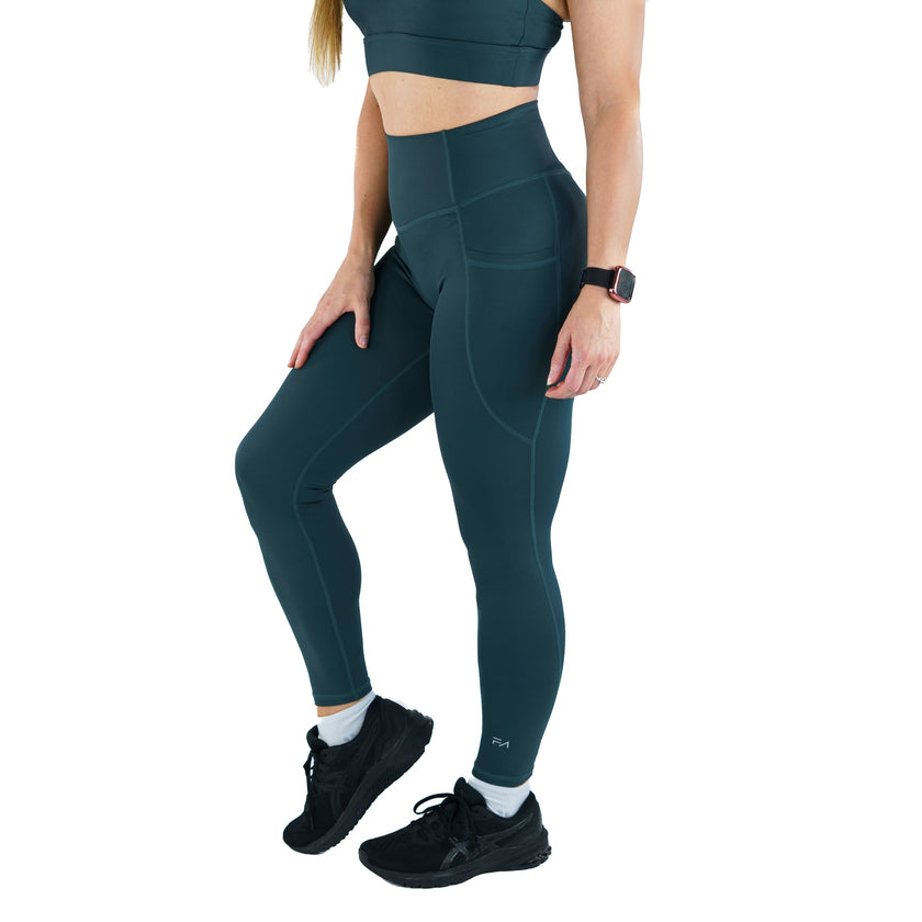 Leggings Affinity, émeraude