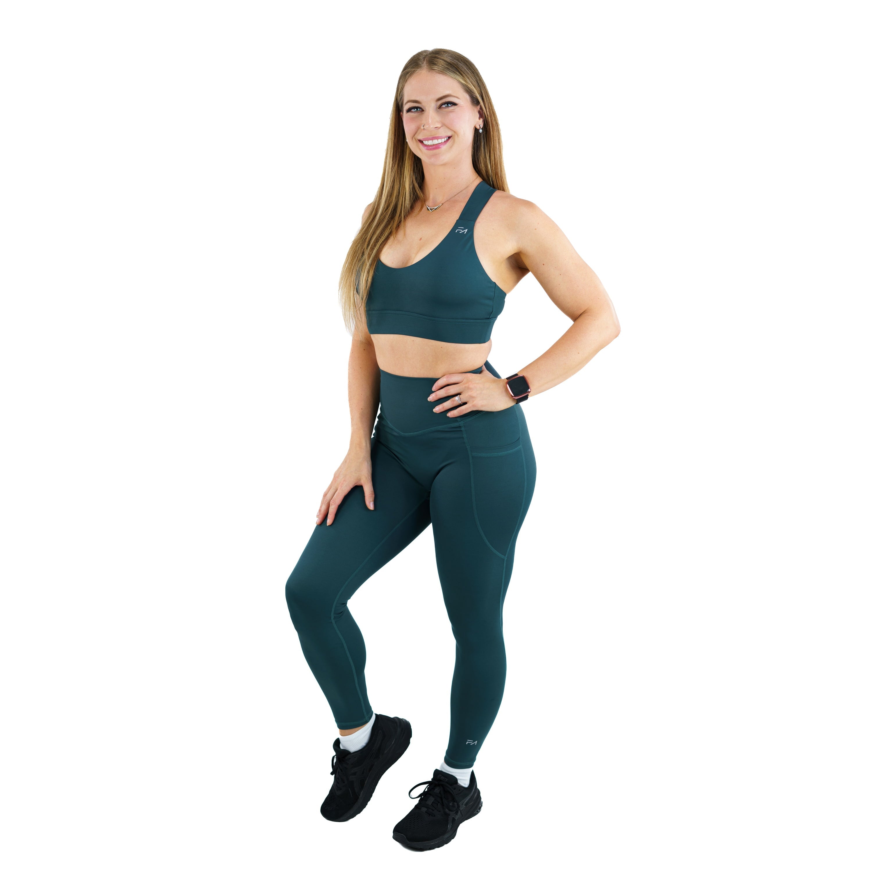 Leggings Affinity, émeraude