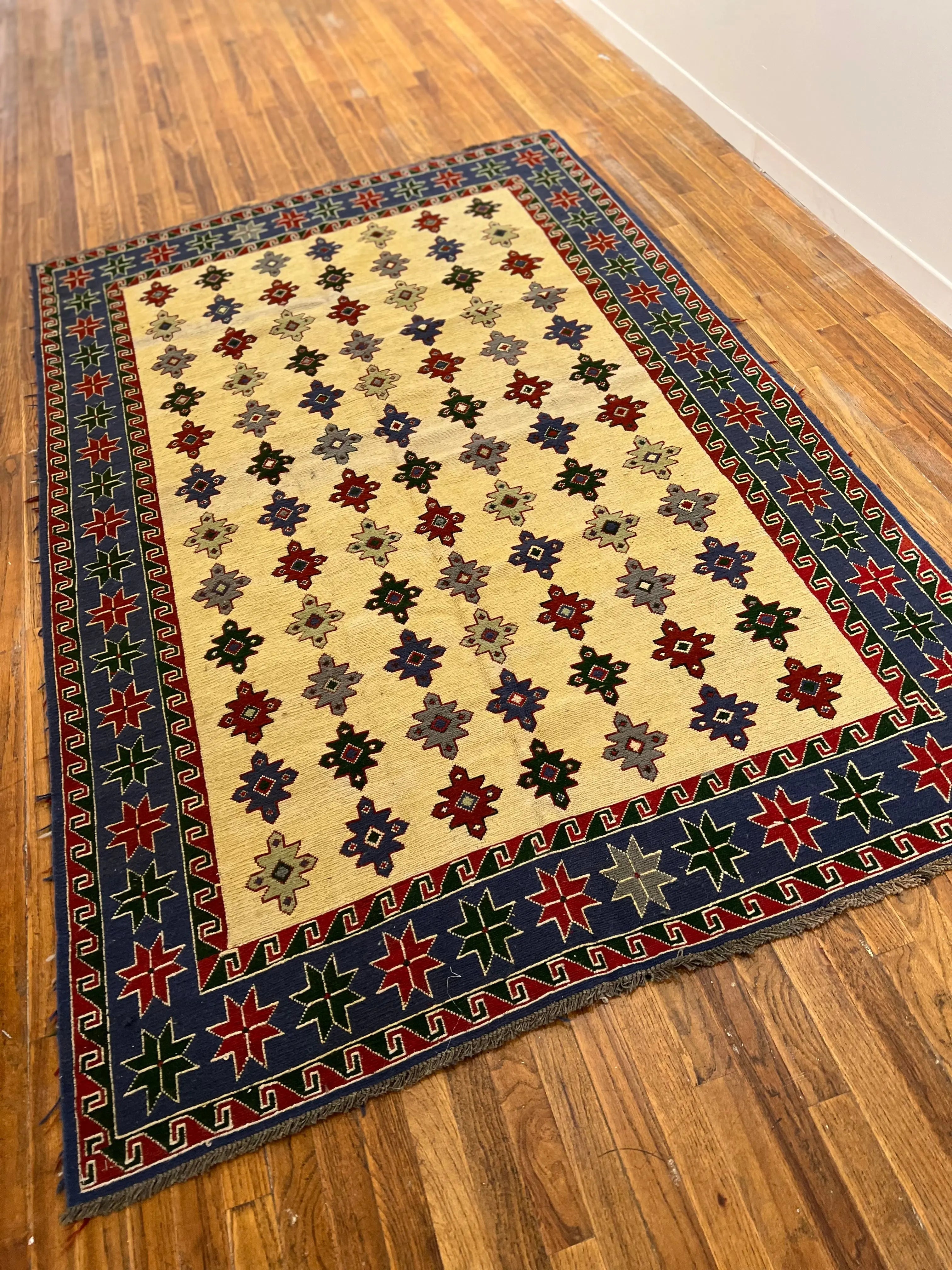 Afghan Kilim | 7’ 11” x 5’ 1”
